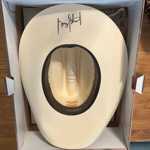 George Strait Autographed Cowboy Hat